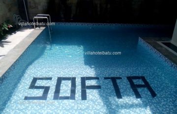 Villa Softa Batu Fasilitas Kolam Renang