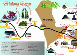 lokasi Villa Di Batu yang dekat dengan wisata