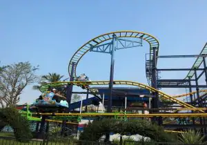 wahana roller coaster di Jatim Park 1